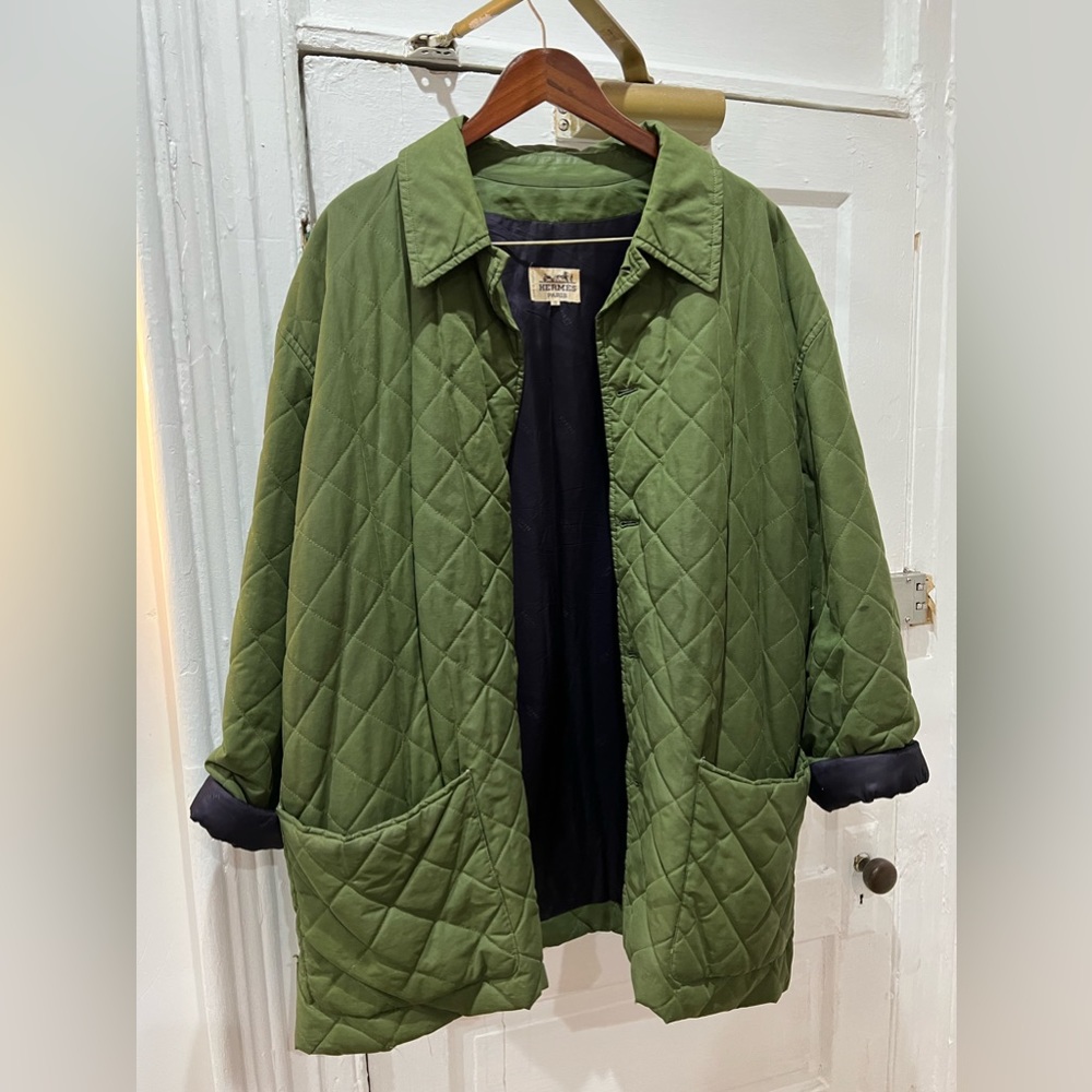 Hermes quilted jacket
